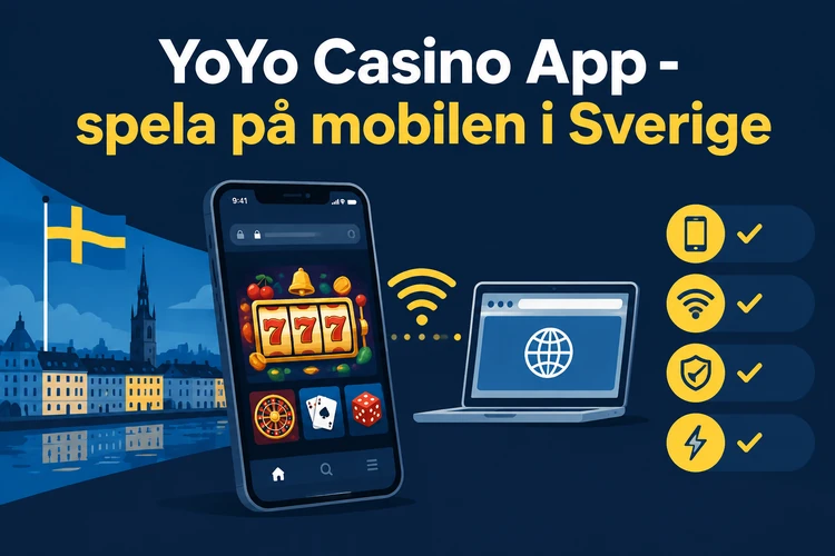 App YoYo Casino - spela på mobilen i Sverige
