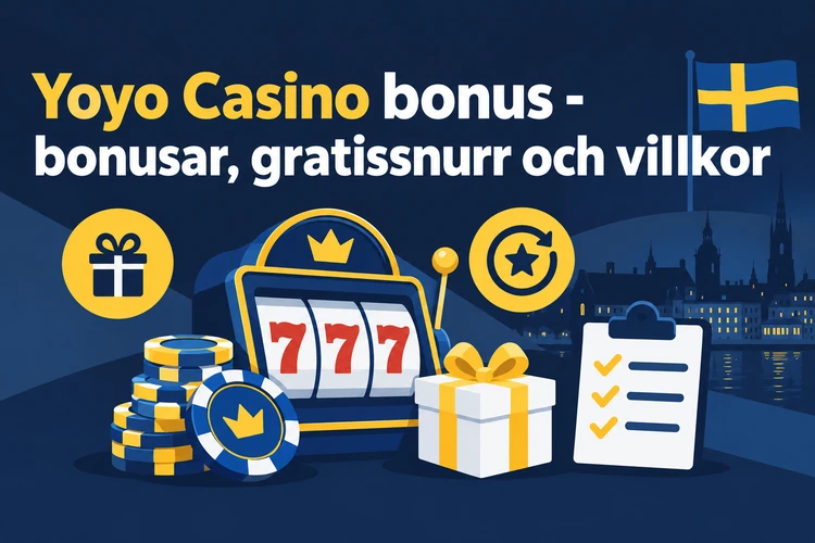 Yoyo Casino bonus - bonusar, gratissnurr och villkor