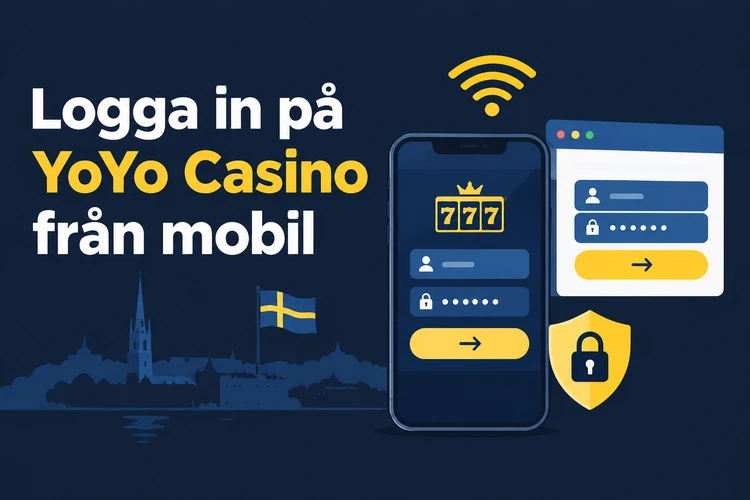 Logga in på YoYo Casino från mobil