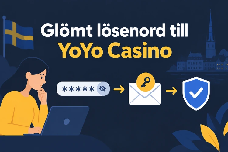 Glömt lösenord till YoYo Casino